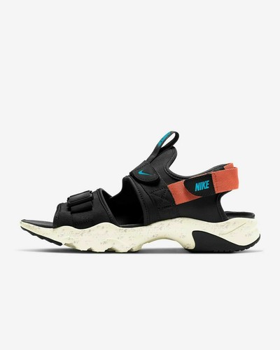 NIKE CANYON SANDAL BLACK TURF ORANGE 