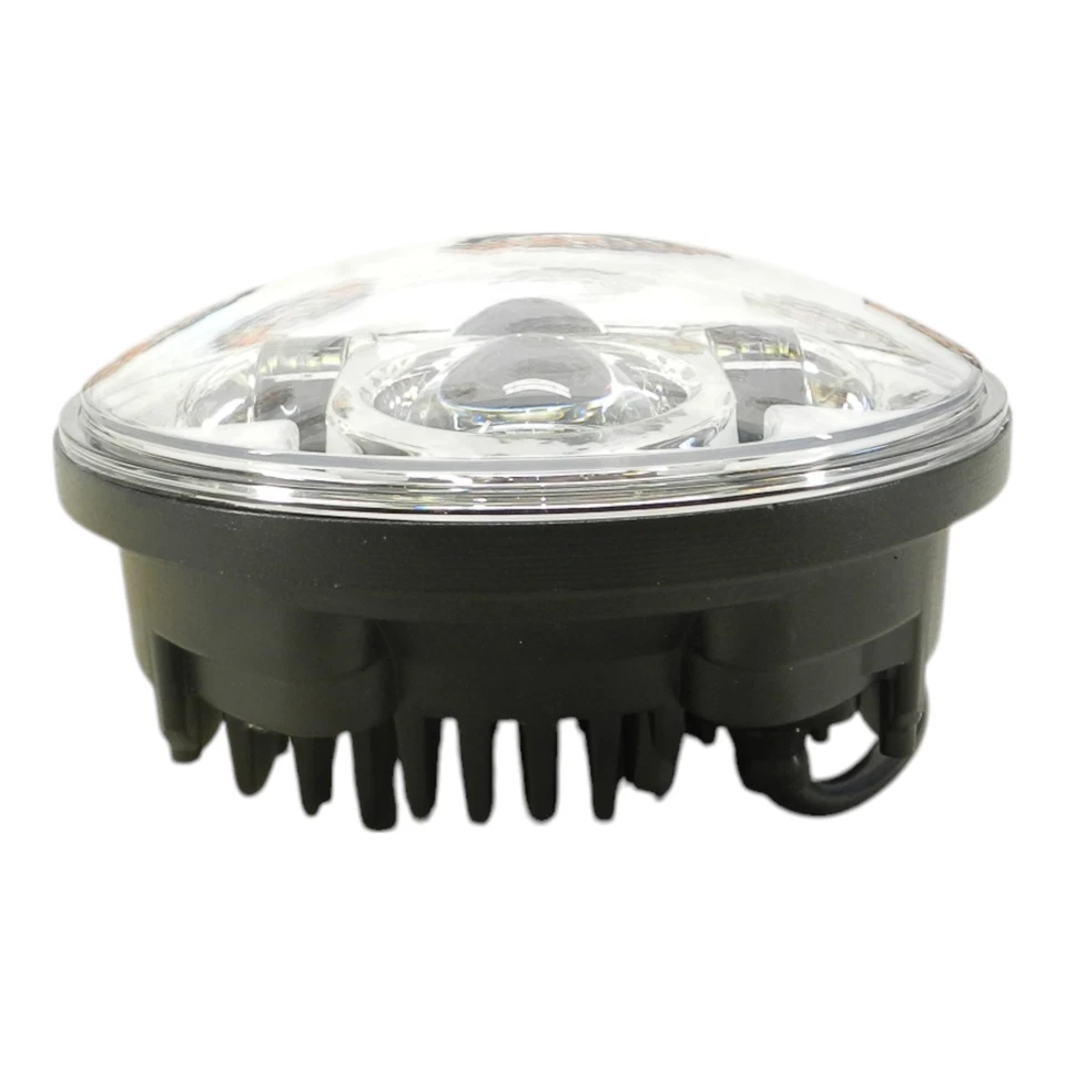 NUEVO FARO LED CROMADO 5 3/4" PARA HARLEY SPORTSTER DYNA SOFTAIL E INDIO Foto 2 de 4