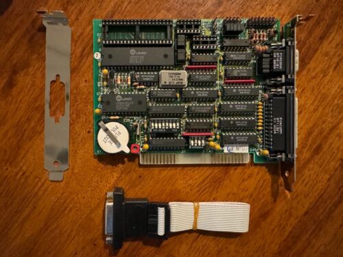 DFI DIO-200X ISA Clock/Parallel/Serial/Game Adapter - Boxed / Floppy - Afbeelding 1 van 5
