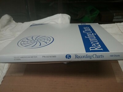 Graphic Controls PN-00787960 Recording Charts. FREE SHIPPING!!