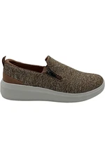 Ryka Slip-On Shoes with Zip Detail Ally Heathered Beaver Brown