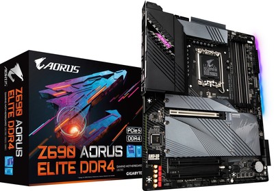 GIGABYTE Z690 AORUS Elite DDR4 Mainboard Intel Sockel 1700 Intel Z690 M.2 USB-C
