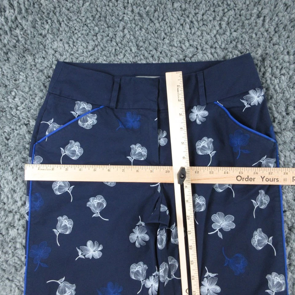 Pantalones Callaway Mujer 4 Azul Floral Opti-Dri Capri 28x21* Foto 4 de 4