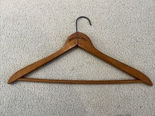 VINTAGE ROGER SMITH HOTELS WOODEN HANGER
