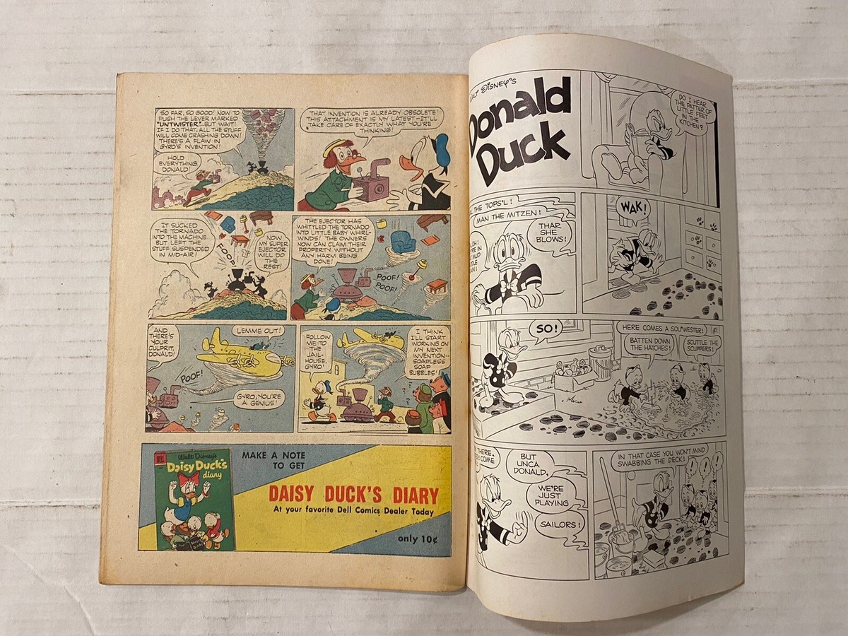 Walt Disney's Donald Duck 44 Dell Comics Golden Age 1955 | eBay