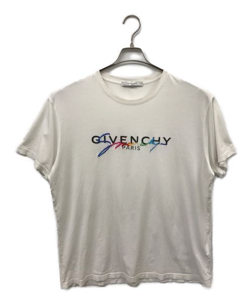 GIVENCHY signature logo T-shirt tee BM70RL3002 from Japan GIVENCHY signature logo T-shirt tee BM70RL3002 from Japan