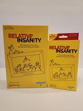 Relative Insanity! Fun Party Group Board Game & Expansion Pack, Jeff Foxworthy 