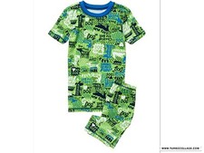 BOYS DOG GYMMIES PAJAMAS SLEEPWEAR BY GYMBOREE SIZE 18-24 MTHS