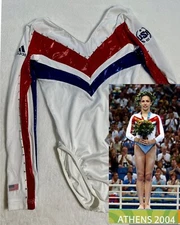 TEAM USA 2004 ATHENS Summer OLYMPICS Leotard Competition GK Gymnastics ADIDAS