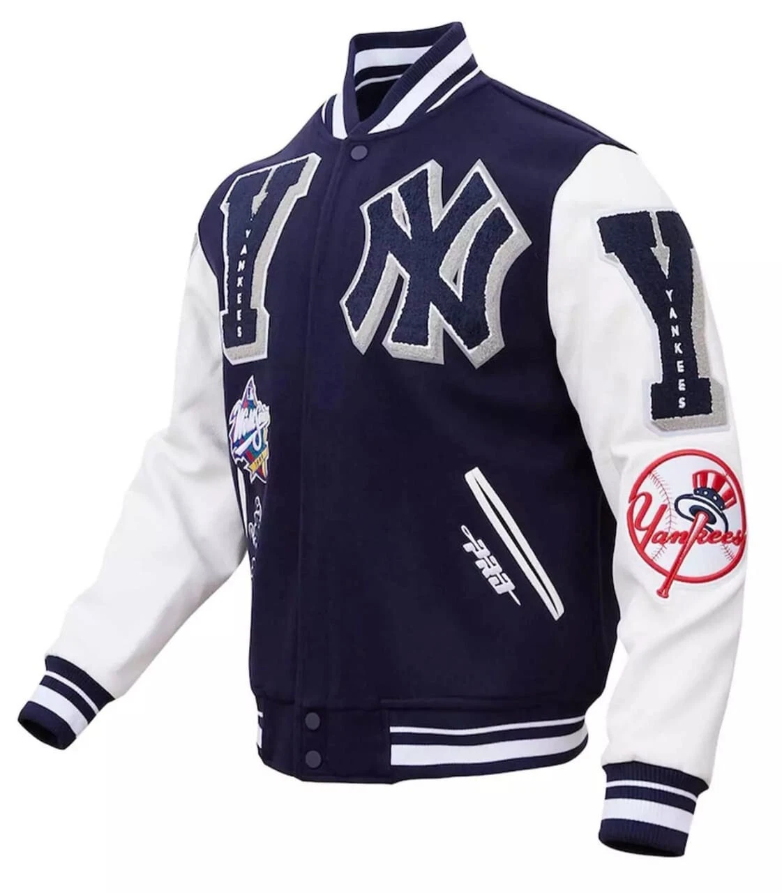 NY Yankees Men Mash Up Baseball Jacket