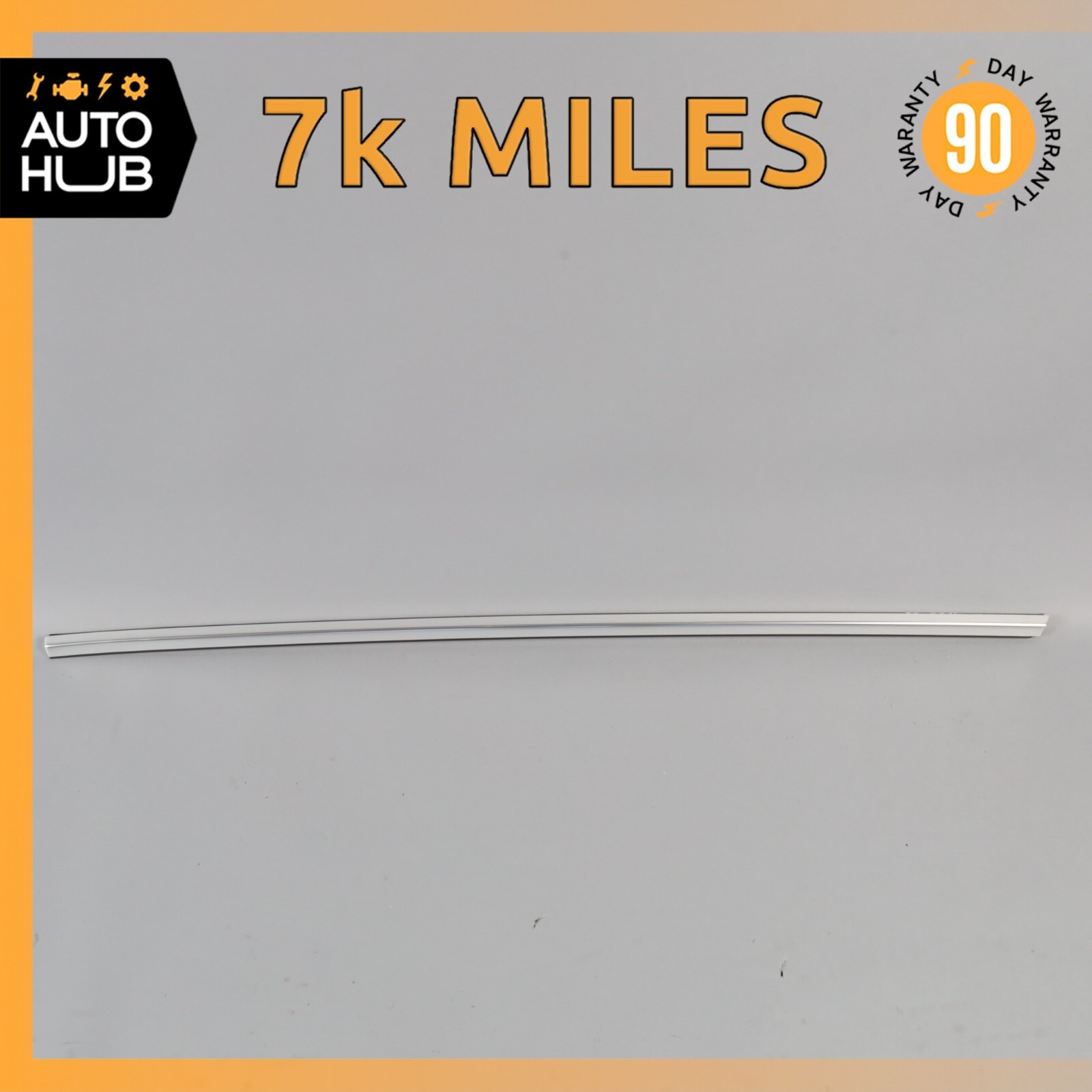 19-23 Aston Martin DB11 Convertible Exterior Door Upper Molding Trim Left OEM