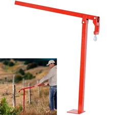 T Post Fence Post Puller Tool Wooden/Metal Straight Extract Pulling Farm Garden