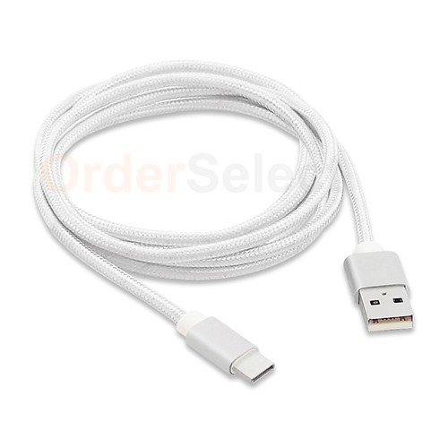 USB Type-C 6FT Braided Cable Cord for Nokia 2 V Tella/8 V 5G UW/C2 Tava/C5 Endi - Picture 5 of 6