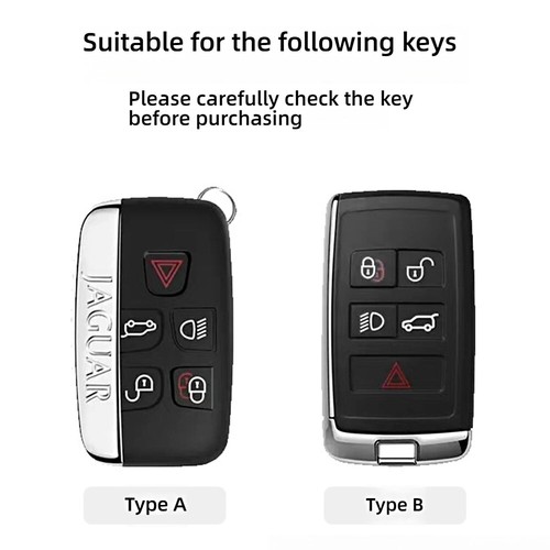 Dustproof Precise-Fitting Key Cover with Leather Cord for Land Rover Range Rover - Picture 2 of 10