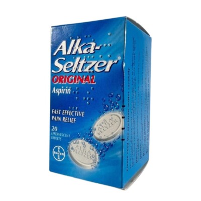 Alka-Seltzer Original - 20 Effervescent Tablets 5010605910029 | eBay UK