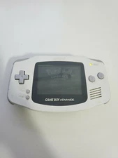 Nintendo Game Boy Advance White Handheld System TESTED WORKS GREAT