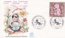 FRANCE 1979 FDC ANNEE INTERNATIONALE DE L'ENFANCE YT 2028