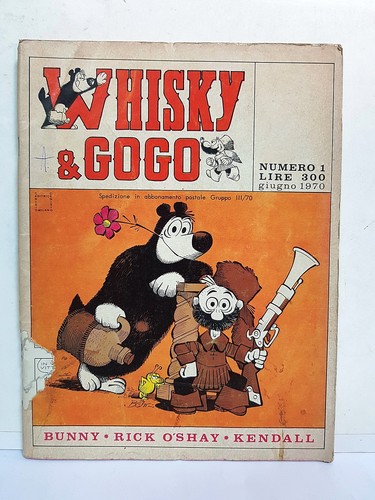 84387 WHISKY & GOGO serie completa 1/4 - Editrice Cenisio 1970 - Picture 3 of 9