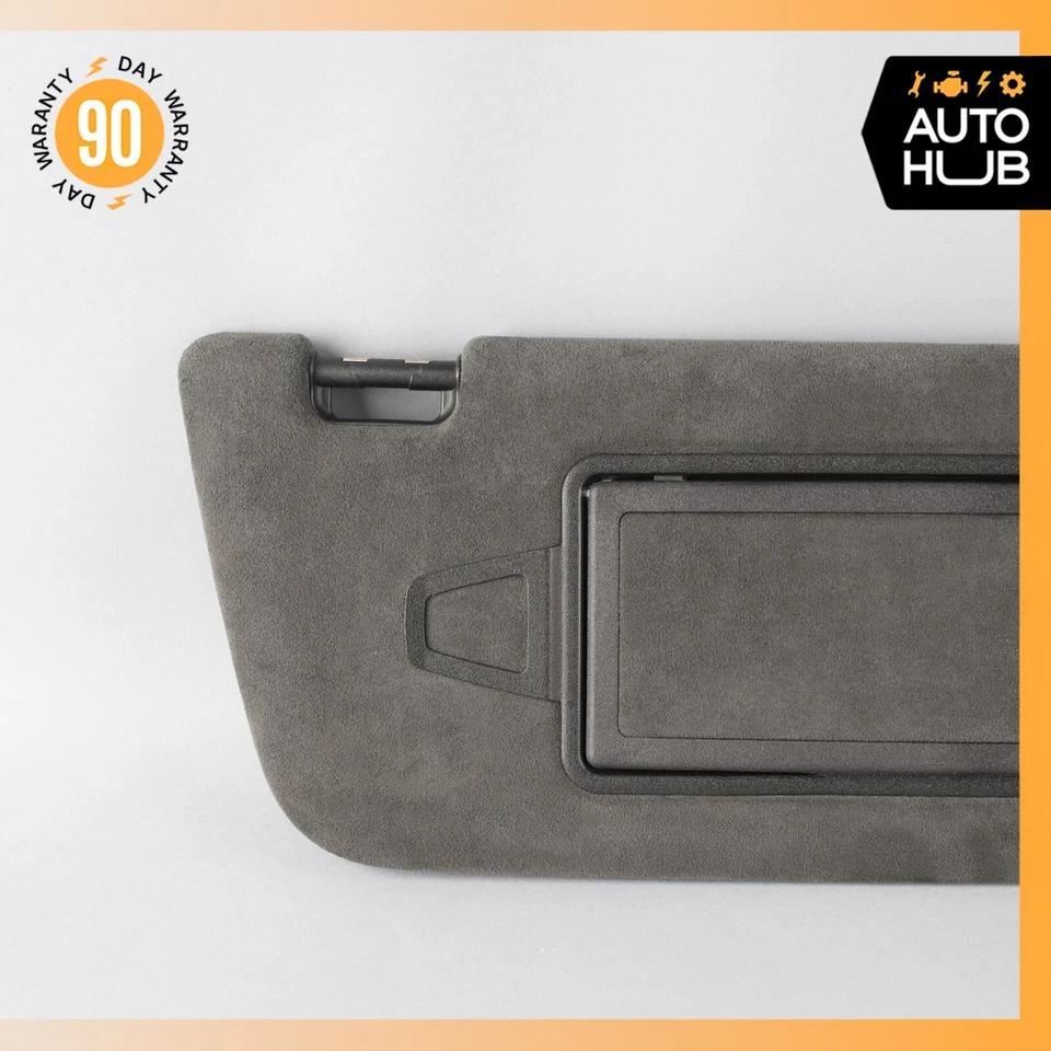 Parasol lateral derecho Mercedes W216 CL63 S63 AMG parasol negro gamuza OEM Foto 2 de 4