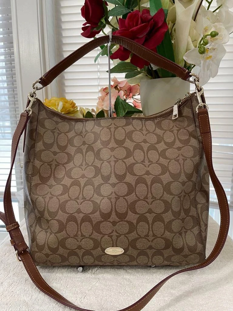 Coach shoulder online purse