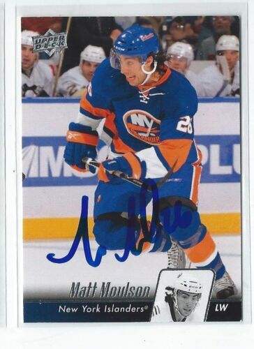 Matt Moulson Signed 2010/11 Upper Deck Card #79 - Picture 1 of 1