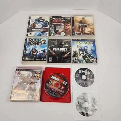 Lot Of 10 PS3 PlayStation 3 Games Call of Duty and More