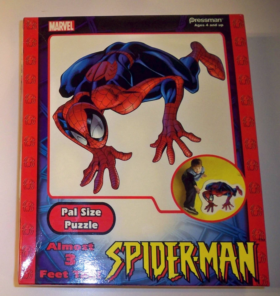 Rompecabezas Spider-Man, Scooby-Doo y mapa de Estados Unidos. Teasers de madera maciza,  Foto 3 de 4