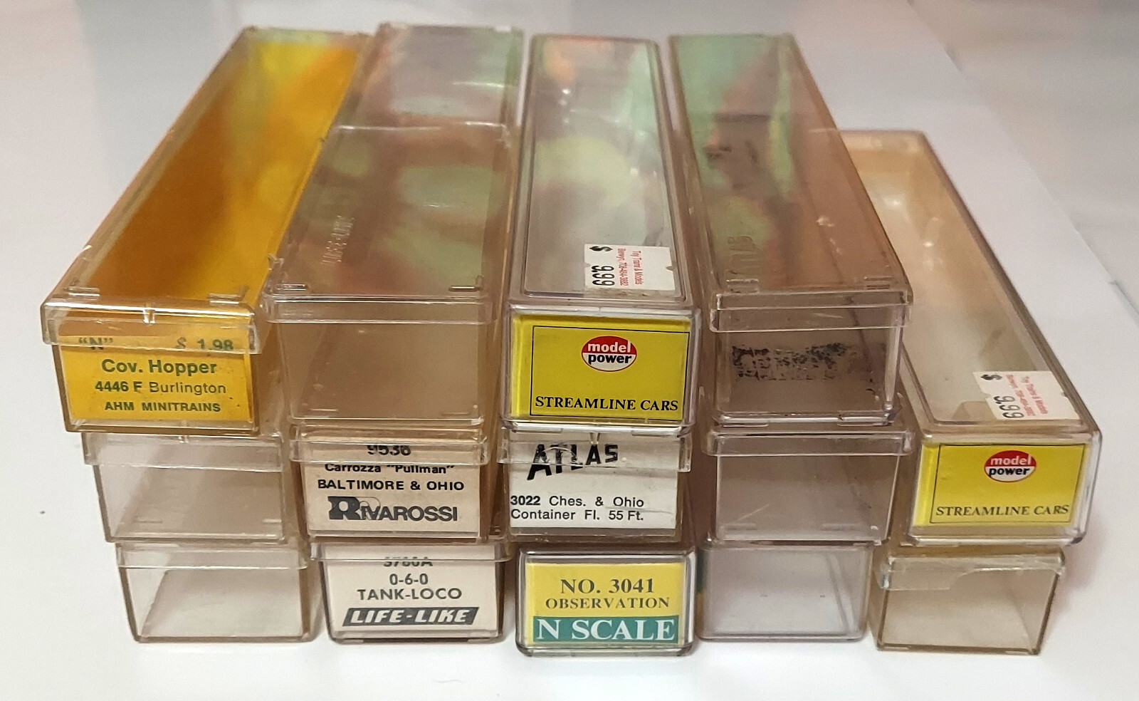 Lot of 14 N Scale Empty Jewel Cases Specialty Lot 1 eBay