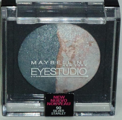 1 Maybelline Eye Studio Eyeshadow SILVER STARLET #90 Sealed