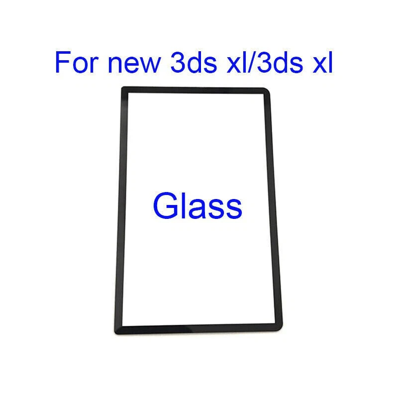 Top Screen Frame Lens Cover LCD Screen Protector Part For Nintendo 3DS XL LL 2DS - Image 2 of 4