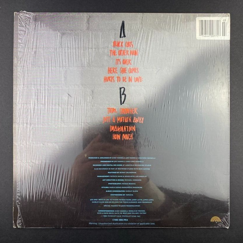 Gino Vannelli • Black Cars w/ shrink wrap vinyl record LP NM M eBay