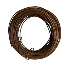 1 Roll Coils 20 Gauge Rusty Tin Wire 30ft Each Primitive Holiday Craft Supply