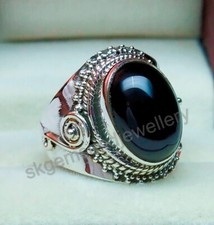 Black Onyx Ring 925 Sterling Silver Ring Handmade Fine Ring All Size