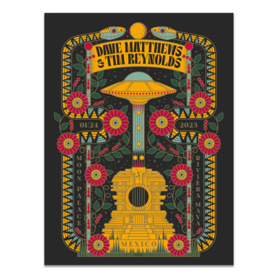 Dave & Tim Show Poster Cancun, QR 1 - 24 - 2025