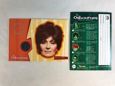 THE OSBOURNES (INKWORKS/2002) PIECEWORKS CARD #PW2 SHARON OSBOURNE w/ Voided PR1