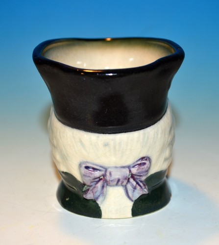Vintage, Toby Mini 2.25" Pitcher/Mugs Set 2 Men Ben Franklin Hand painted Japan - Picture 15 of 19