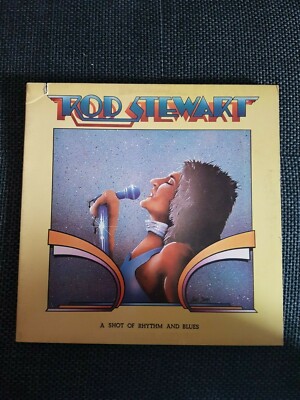 Rod Stewart A Shot of Rhythm and blues LP PROMO PS 2021 US Press 1976 VG+++