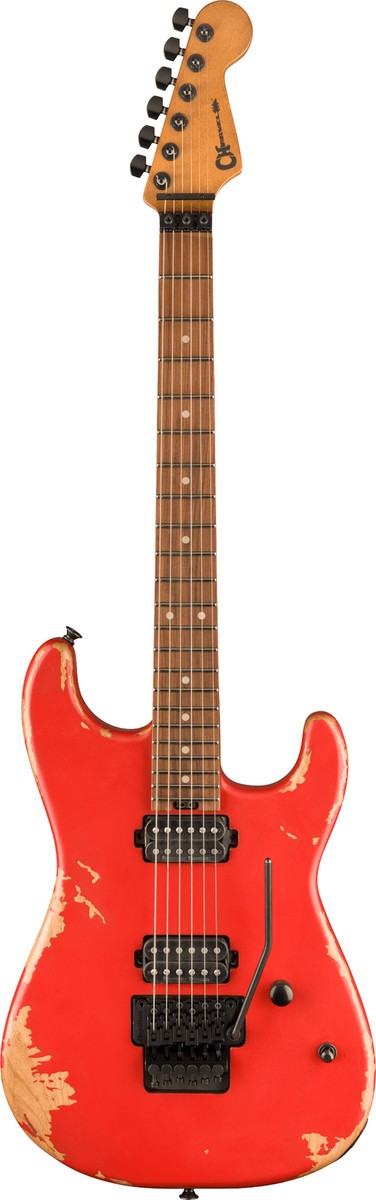 Charvel Pro-Mod Relic San Dimas Style 1 Electric Guitar, Weathered