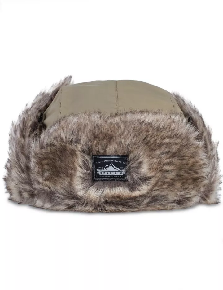 Penfield Tan Providence Trapper Hat Size L/XL NWT