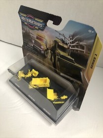 2020 Micro Machines Construction Series 1 #02 Chase Dump Truck Backhoe Bulldozer