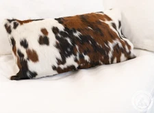 12"x22" Real Cowhide Hair on  Pillow Covers, Pillowcases