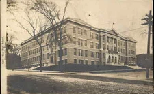 Haverhill Massachusetts MA High School c1900s-10s RPPC Real Photo Postcard