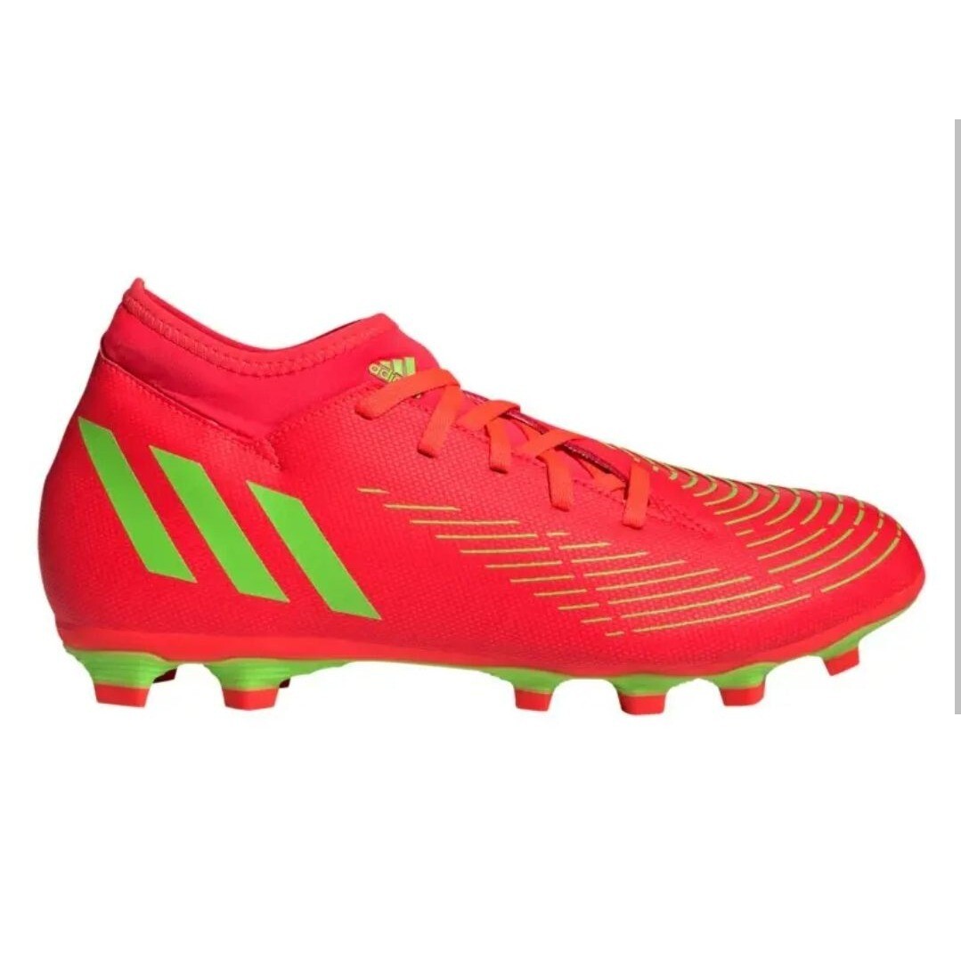 Adidas Predator Edge.4 Soccer Cleats GW0992 Size 8 Solar Red  display picture 1