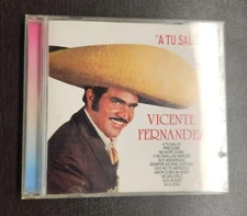 VICENTE FERNANDEZ  - A TU SALUD [LP VINYL] CBS Mexico 1976 VG+