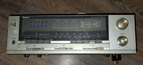 Magnum 518 Stereo Tuner Receiver – Vintage Klassiker (Defekt/Bastlergerät)