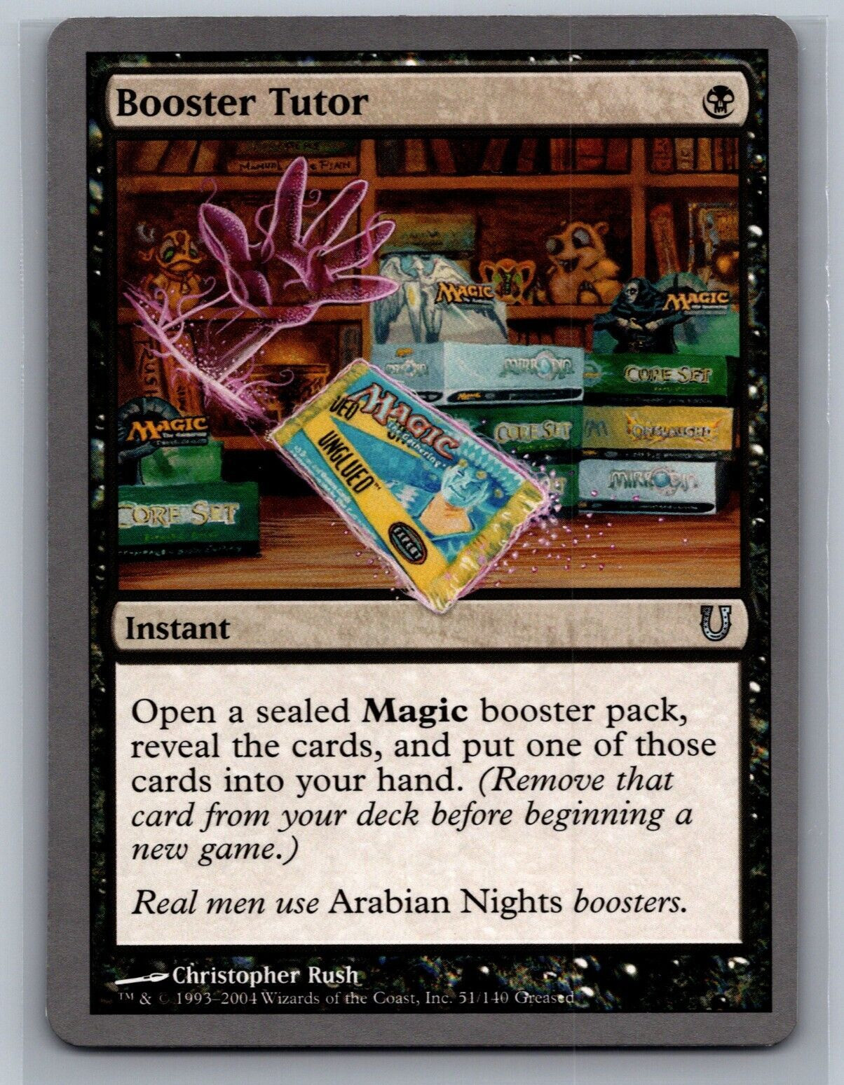 Magic The Gathering Unhinged Booster Tutor #51/140 MTG TCG CCG
