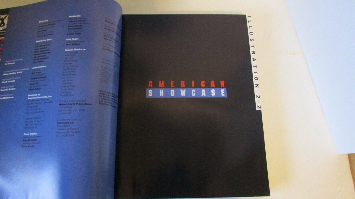 1990 AMERICAN SHOWCASE ILLUSTRATION 2 OF 2 PHOTOGRAPHY ART WORK