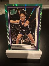 OLIVIA MILES 2025-26 Donruss Rated Prospect Holo Green Laser WNBA Lynx #89