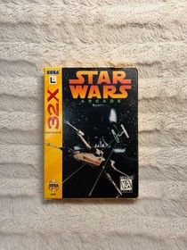Star Wars Arcade Sega 32x CIB Complete in Box w/ manual - One Owner, Great Cond.