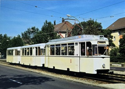 AK Berlin Strassenbahn Tram Tw 217 055 Linie 85 Tierpark